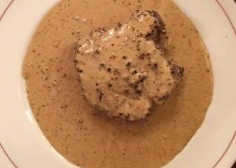 Steak au Poivre